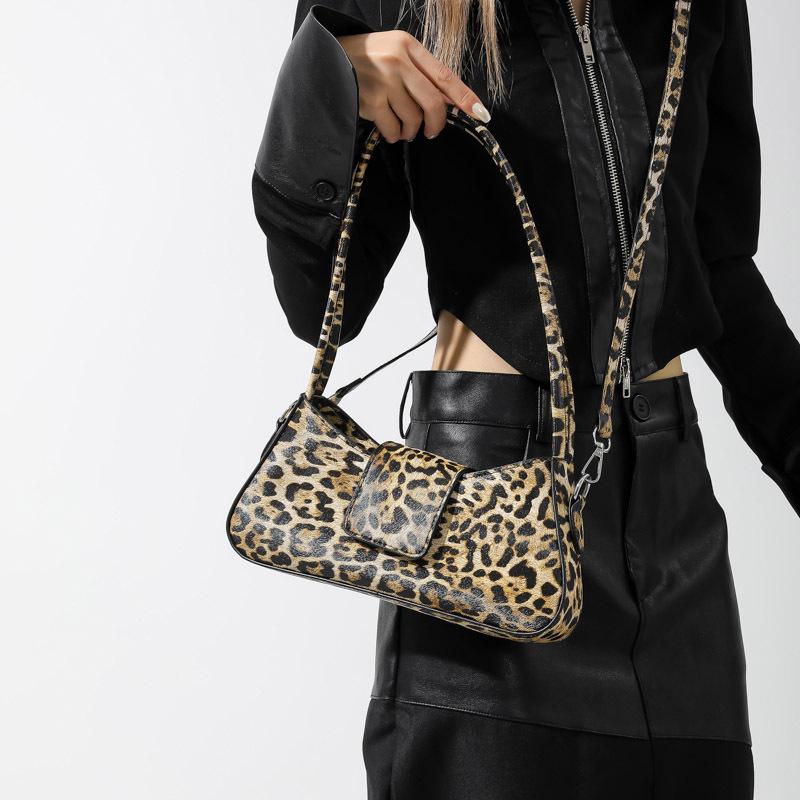 Bags | Leopard Printed Shoulder Bag  –  Womens Accessories Bags