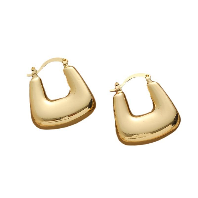 Earrings | Chunky Square Hoop Earrings  –  Womens Accessories Earrings