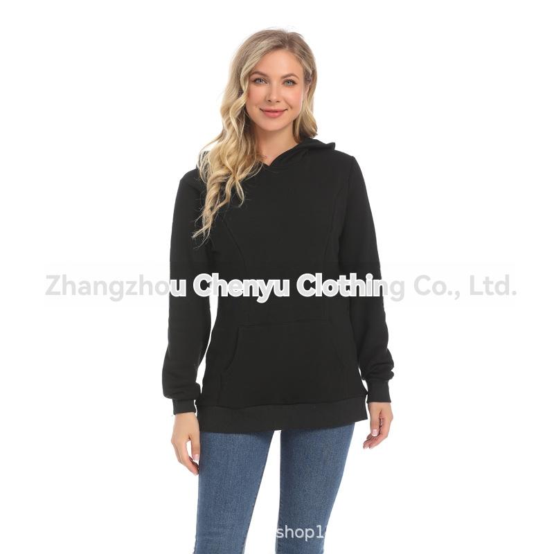 Hoodies & Sweatshirts | Sofie Oversized Hoodie  –  Womens Clothing BLACK