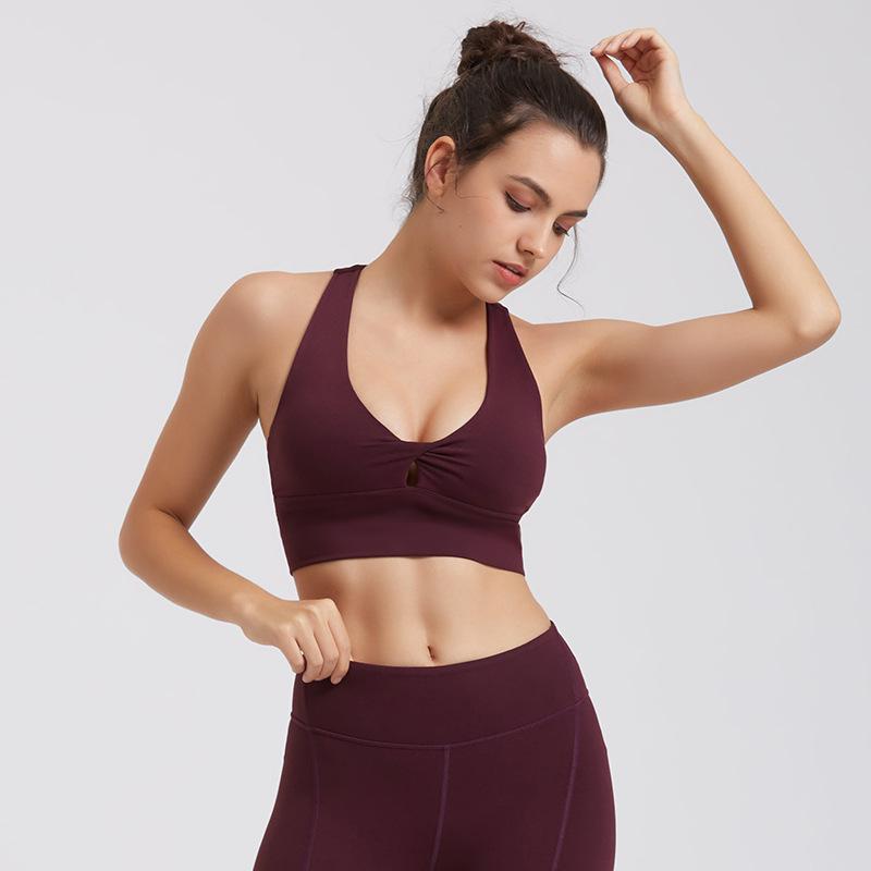 Loungewear | Jayla Cut Out Crop Top  –  Womens Clothing BURGUNDY