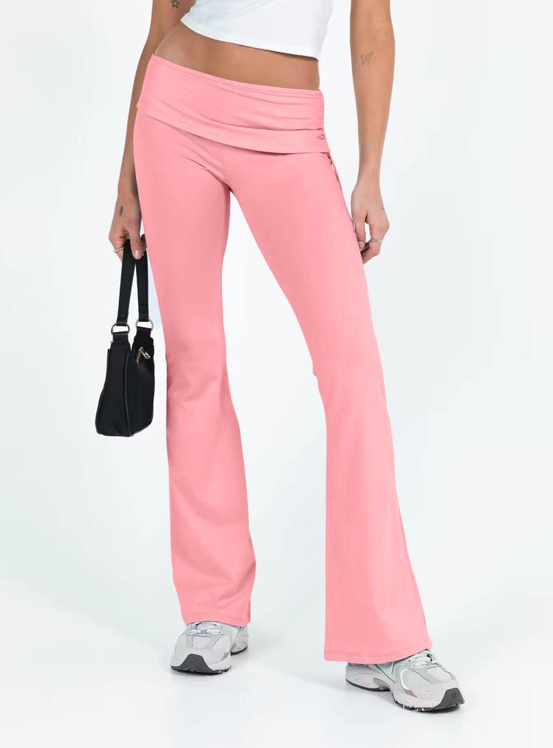 Pants | Naomi Flared Leggings  –  Womens Clothing LIGHT PINK