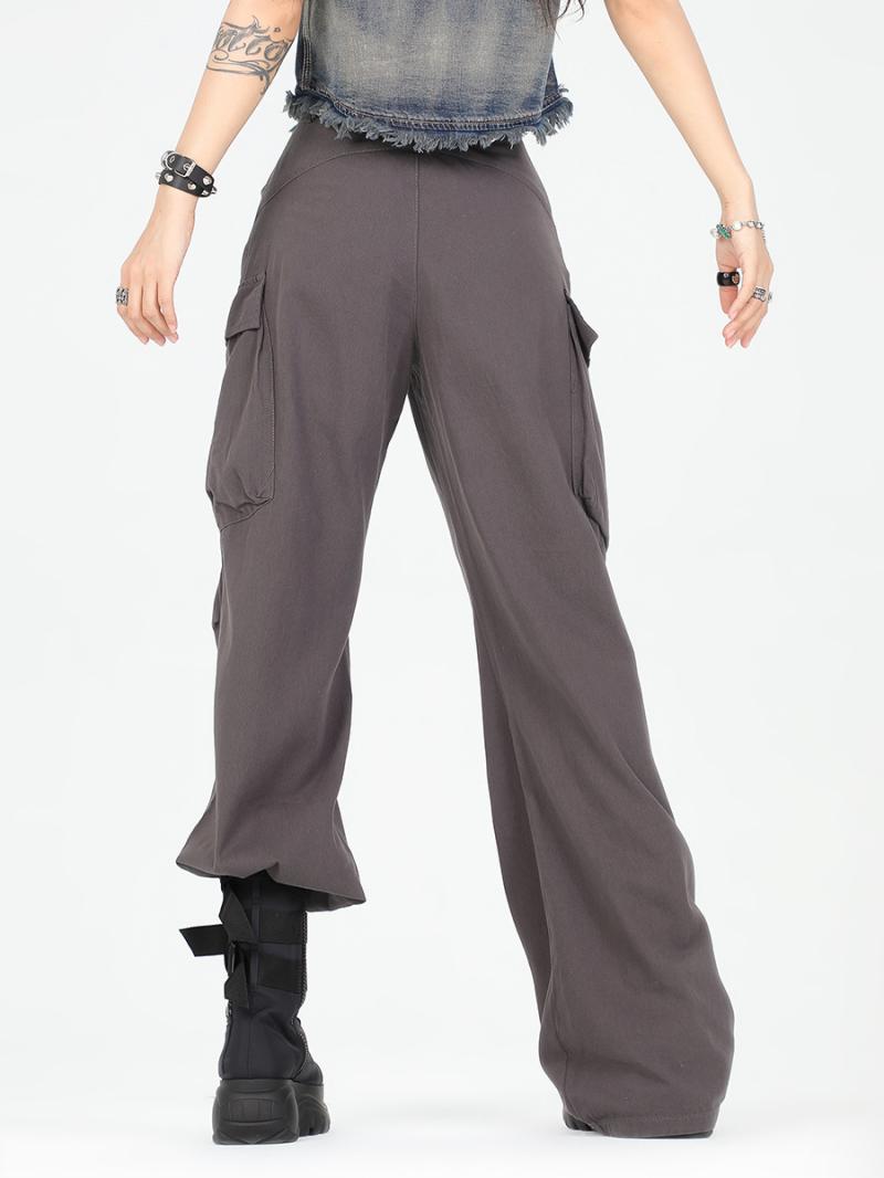 Pants | Zaria Cargo Pants  –  Womens Clothing GRAY