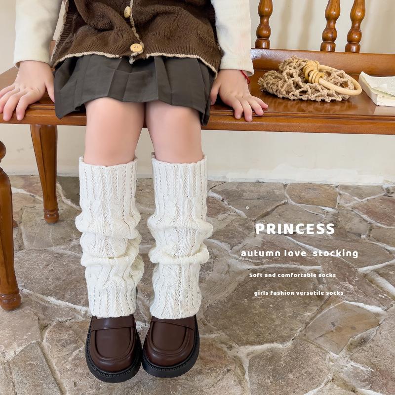 Socks & Tights | Cable Knit Leg Warmers  –  Womens Accessories CREAM