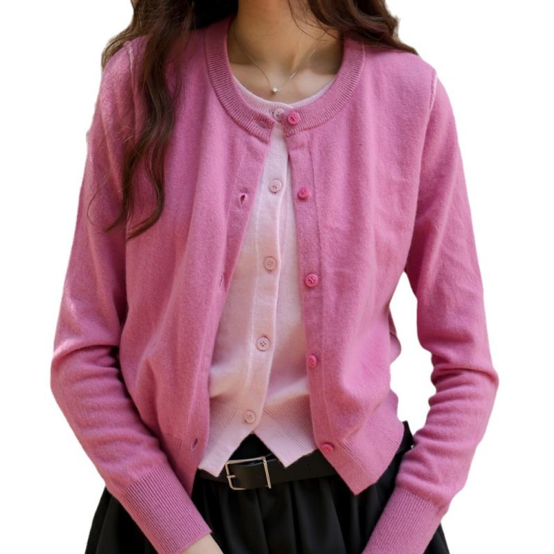 Tops | Shlo Knitted Cardigan  –  Womens Clothing PINK