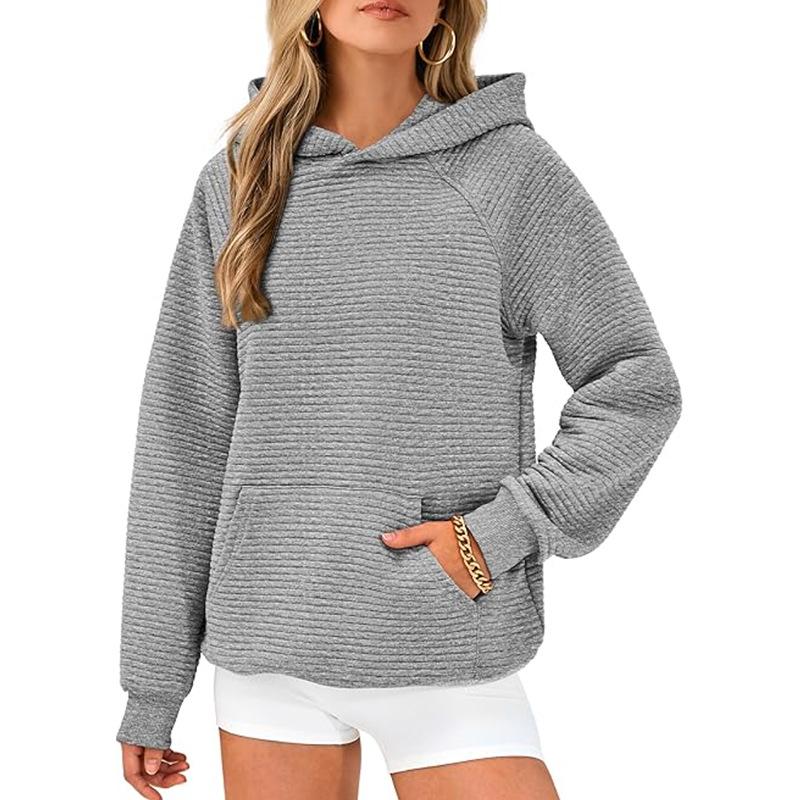 Tops | Wynter Oversized Knit Hoodie  –  Womens Clothing GRAY