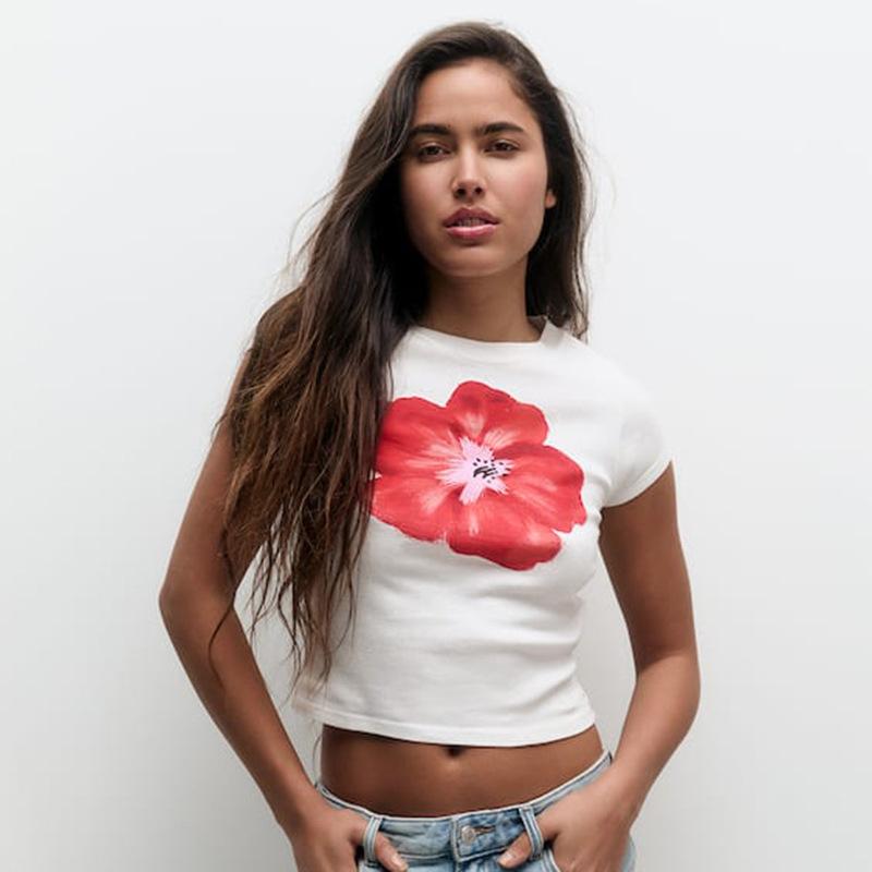 Graphic Tops | Aloha Sheer Mesh T Shirt  –  Womens Clothing Graphic Tops